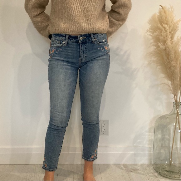 Lucky brand embroidered jeans - Picture 3 of 5